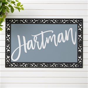 Bold Family Name Personalized Doormat - 20x35 - 35926-M