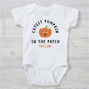 Coolest Pumpkin In The Patch Personalized Baby Bodysuit - 35968-CBB