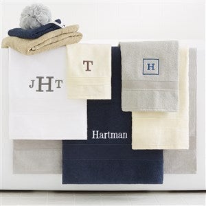 Embroidered Luxury Cotton Bath Towel - 35989-BT
