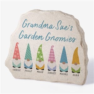 Spring Gnome Personalized Standing Garden Stone - 36016
