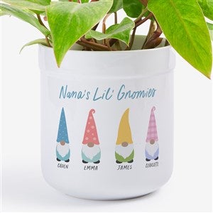 Spring Gnome Personalized Outdoor Flower Pot - 36017