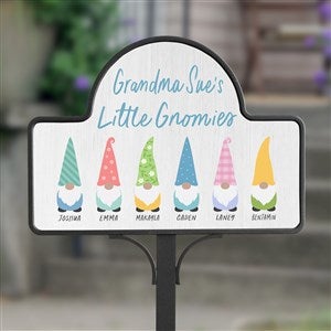 Spring Gnome Personalized Magnetic Garden Sign - 36022