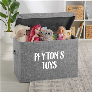 Write Your Own Personalized Felt Toy Box - 36029