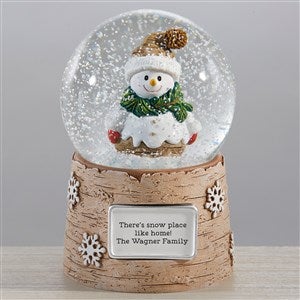 Snowman Personalized Snow Globe - 36070