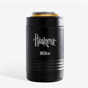 NCAA Nebraska Cornhuskers Personalized Stainless Insulated Can Holder - 36125