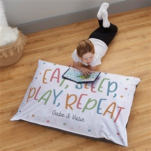 Playroom Quotes Personalized 30x40 Floor Pillow - 36141-L