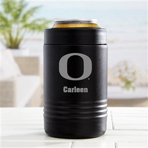 NCAA Oregon Ducks Personalized Stainless Insulated Can Holder - 36146