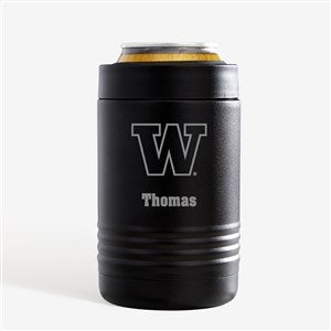 NCAA Wisconsin Badgers Personalized Stainless Insulated Can Holder - 36149