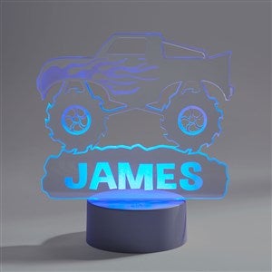 Monster Truck Personalized LED Sign - 36154