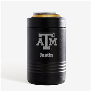 NCAA Texas AM Aggies Personalized Stainless Insulated Can Holder - 36193