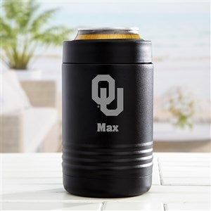 NCAA Oklahoma Sooners Personalized Stainless Insulated Can Holder - 36202