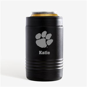 NCAA Clemson Tigers Personalized Stainless Insulated Can Holder - 36272