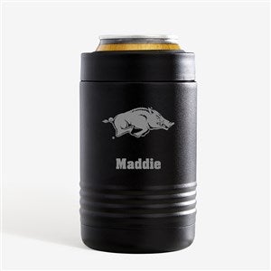 NCAA Arkansas Razorbacks Personalized Stainless Insulated Can Holder - 36273