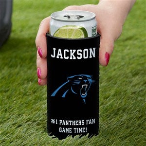 NFL Carolina Panthers Personalized Slim Can Cooler - 36328