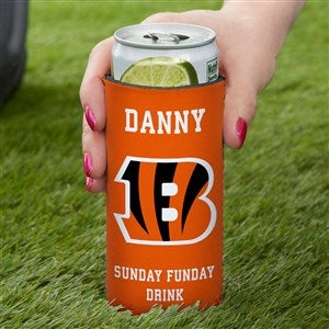 NFL Cincinnati Bengals Personalized Slim Can Cooler - 36330