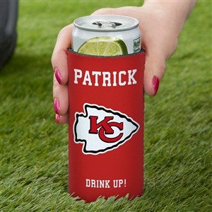 NFL Kansas City Chiefs Personalized Slim Can Cooler - 36338