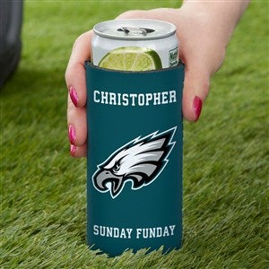 NFL Philadelphia Eagles Personalized Slim Can Cooler - 36348