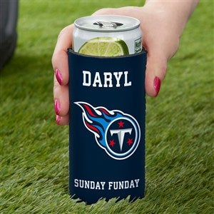 NFL Tennessee Titans Personalized Slim Can Cooler - 36353