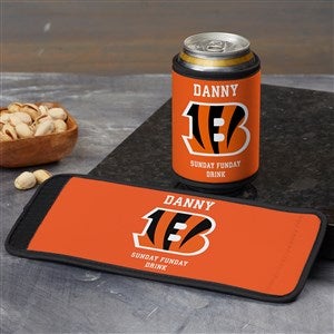 NFL Cincinnati Bengals Personalized Can & Bottle Wrap - 36386