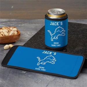 NFL Detroit Lions Personalized Can  Bottle Wrap - 36390