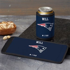 NFL New England Patriots Personalized Can & Bottle Wrap - 36399