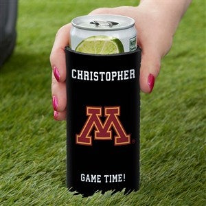 NCAA Minnesota Golden Gophers Personalized Slim Can Cooler - 36439
