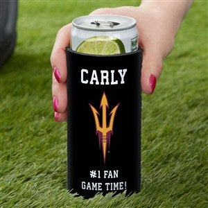 NCAA Arizona State Sun Devils Personalized Slim Can Cooler - 36456