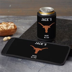 NCAA Texas Longhorns Personalized Can  Bottle Wrap - 36474
