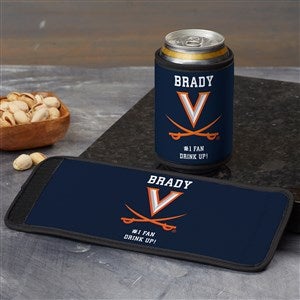 NCAA Virginia Cavliers Personalized Can  Bottle Wrap - 36476