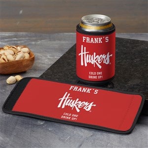 NCAA Nebraska Cornhuskers Personalized Can  Bottle Wrap - 36487