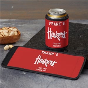 NCAA Nebraska Cornhuskers Personalized Can & Bottle Wrap - 36487