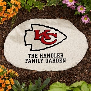 NFL Kansas City Chiefs Personalized Round Garden Stone - 36522