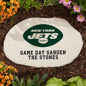 NFL New York Jets Personalized Round Garden Stone - 36599