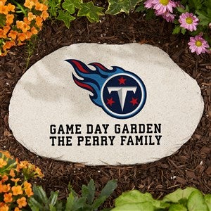 NFL Tennessee Titans Personalized Round Garden Stone - 36606