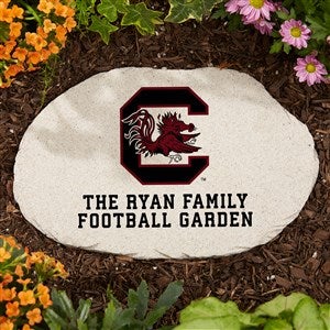 NCAA South Carolina Gamecocks Personalized Round Garden Stone - 36611