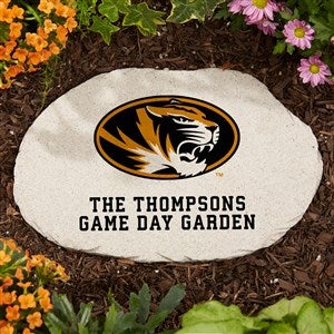 NCAA Missouri Tigers Personalized Round Garden Stone - 36632