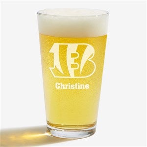 NFL Cincinnati Bengals Personalized 16 oz. Pint Glass - 36648-PG