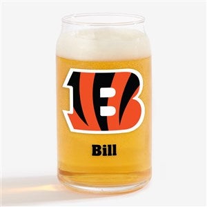 NFL Cincinnati Bengals Personalized Printed 16 oz. Beer Can Glass - 36651