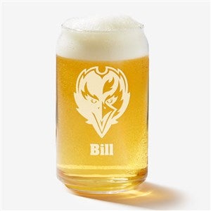 NFL Baltimore Ravens Personalized 16 oz. Beer Can Glass - 36669-B