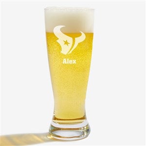 NFL Houston Texans Personalized 23 oz. Pilsner Glass - 36678-P