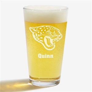 NFL Jacksonville Jaguars Personalized 16 oz. Pint Glass - 36680-PG