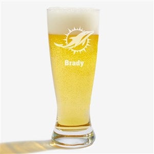 NFL Miami Dolphins Personalized 23 oz. Pilsner Glass - 36703-P
