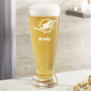 NFL Miami Dolphins Personalized 23 oz. Pilsner Glass - 36703-P