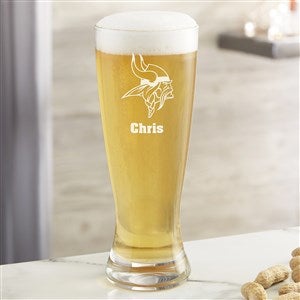 NFL Minnesota Vikings Personalized 23 oz. Pilsner Glass - 36704-P