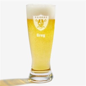 NFL Las Vegas Raiders Personalized 23 oz. Pilsner Glass - 36709-P