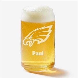 NFL Philadelphia Eagles Personalized 16 oz. Beer Can Glass - 36710-B