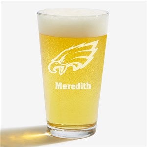 NFL Philadelphia Eagles Personalized 16 oz. Pint Glass - 36710-PG