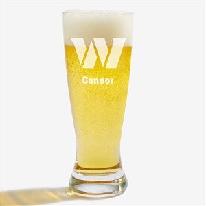 NFL Washington Football Team Personalized 23 oz. Pilsner Glass - 36716-P