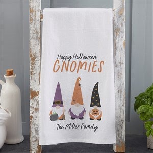 Halloween Gnome Personalized Flour Sack Towel - 36722