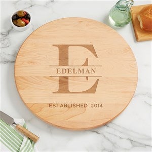 Lavish Last Name 15quot; Personalized Lazy Susan - 36729